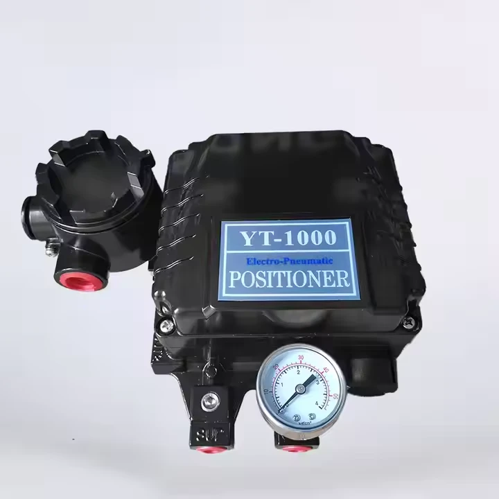 LOKATUR PNEUMATIKU ELETTRIKU LOKATUR Intelliġenti YT1000 Valv TIP TA 'LINJA ROTARJU, SINJAL 4-20 MA