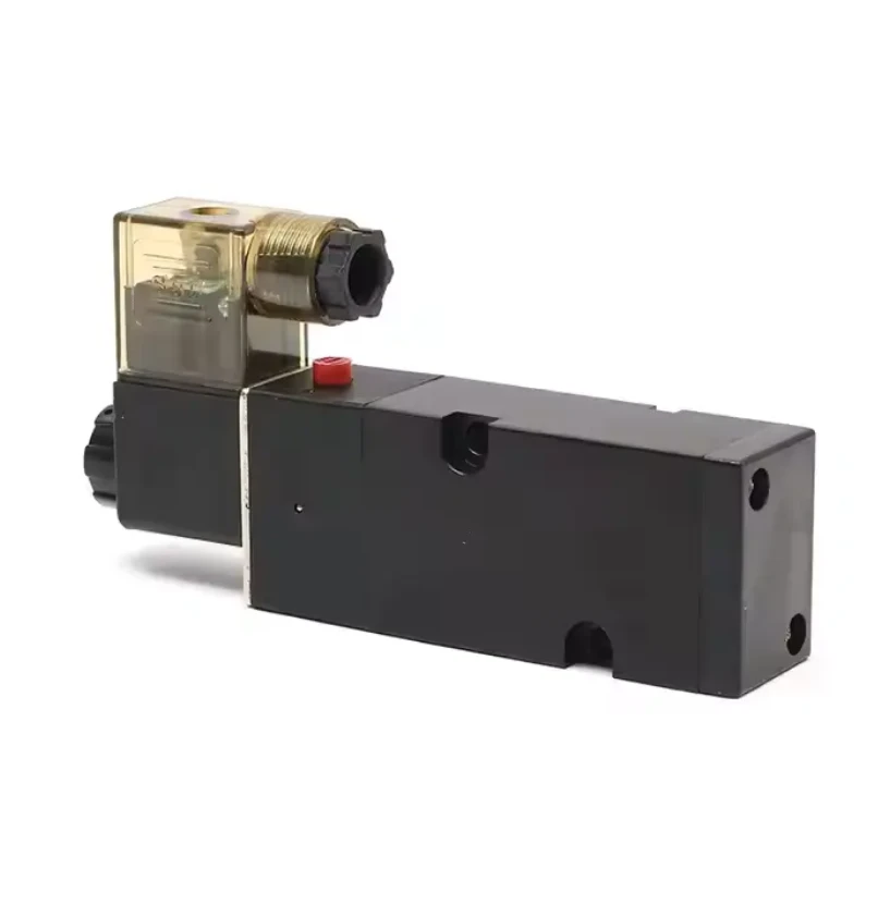 Valv tas-solenojd tal-attwatur pnewmatiku wieħed u doppju li jaġixxi