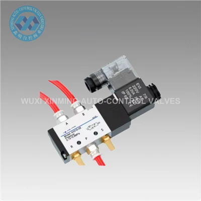 Valv tas-solenojd pnewmatiku tal-liga tal-aluminju 52 AC220V 110V