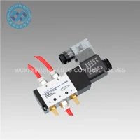 Valv tas-solenojd pnewmatiku tal-liga tal-aluminju 52 AC220V 110V